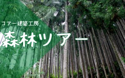 【コアー建築工房】春の森林ツアー